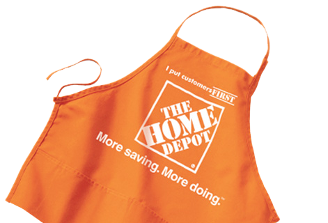 Home Depot apron